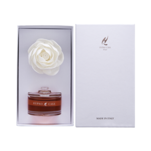 Diffusore con fiore Rosa Sandalo Nobile 60 ML