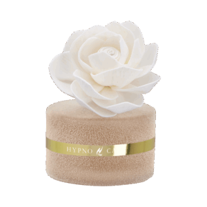 Diffusore con fiore Rosa effetto velluto cofanetto gift Sandalo Nobile 60 ML