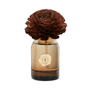 Diffusore con fiore colore Marrone Legni Pregiati 250 ML