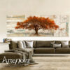 Quadro moderno floreale 4BA1197