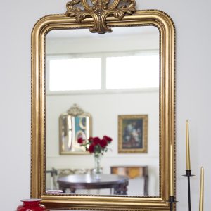 Specchio oro elegante classico