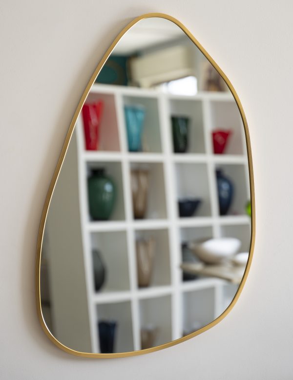 Specchio Shape Oro - immagine 2
