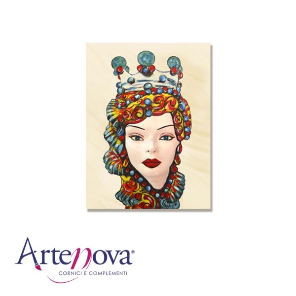 Quadro Testa Di Moro-M322 Donna - immagine 2