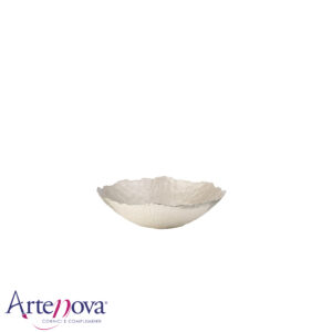 Centrotavola Aster Bianco Perla Onlylux 33 cm