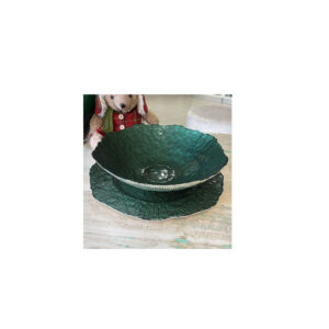 Centrotavola Aster Verde Onlylux 33 cm