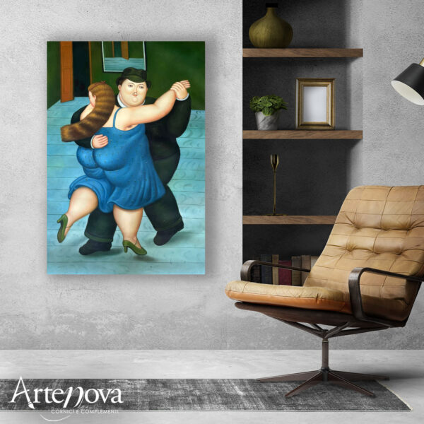 Fernando Botero i BALLERINI tela stampata canvas